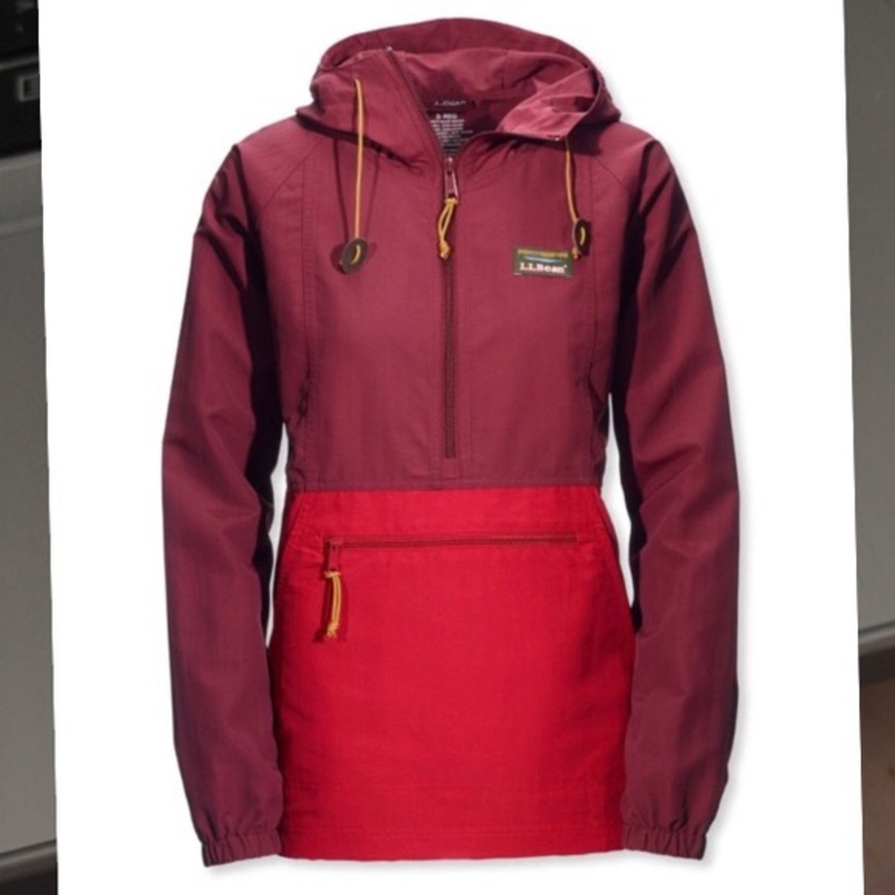 L.L. Bean Mountain Classic Anorak, Colorblock